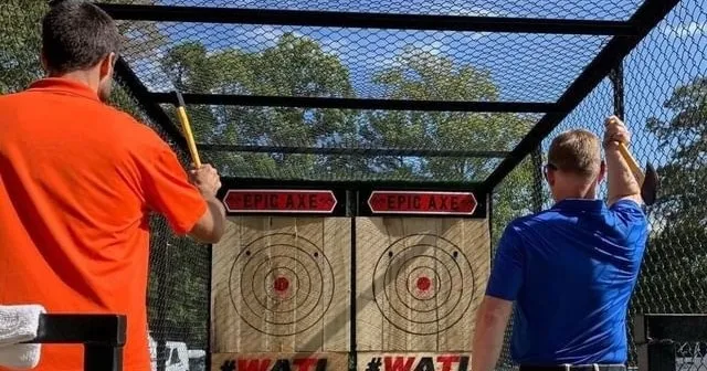 One Hour Axe Throwing in Raleigh